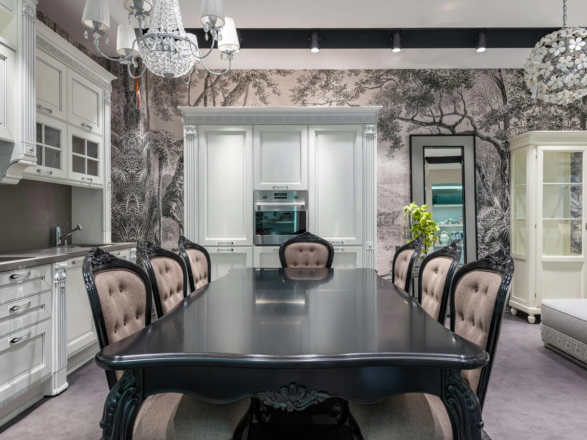 dining-room-painting-grand-dining-room-hampstead-decorators Grand dining room painting in Hampstead by Hampstead Decorators